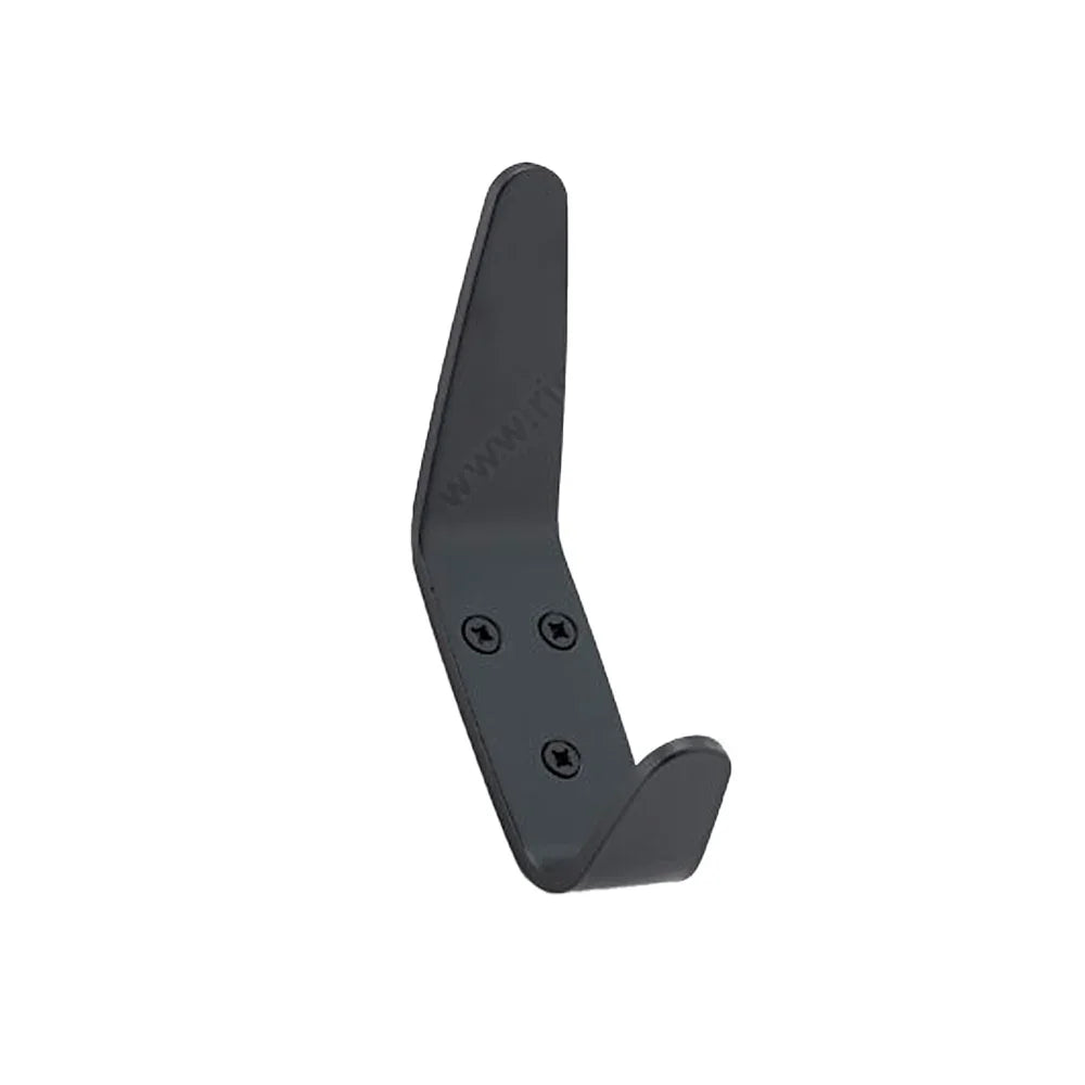 5 ½’’ heavy duty coat hook matte black #2375 - Richelieu