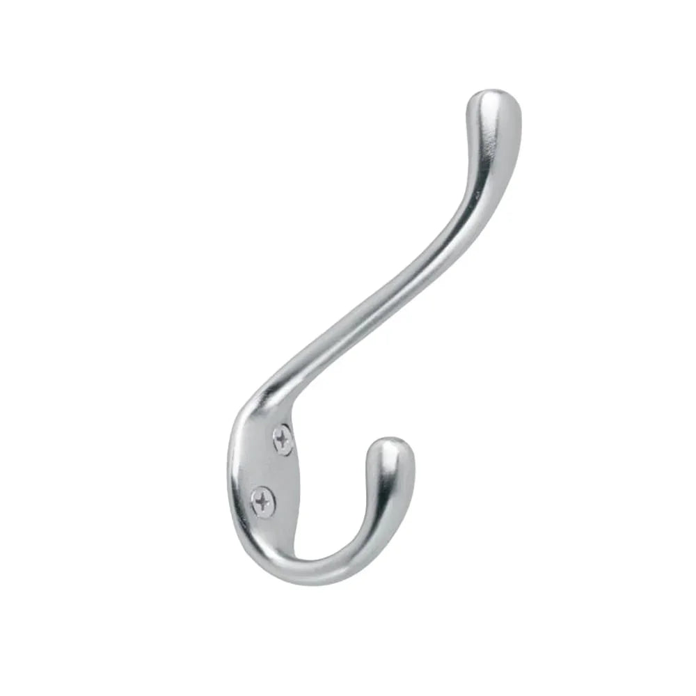 Brushed chromed heavy duty coat hook 4 ¼’’ #237 - Richelieu