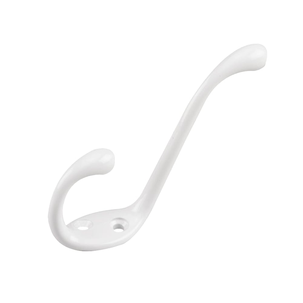 White heavy duty coat hook 4 ¼’’ #237 - Richelieu