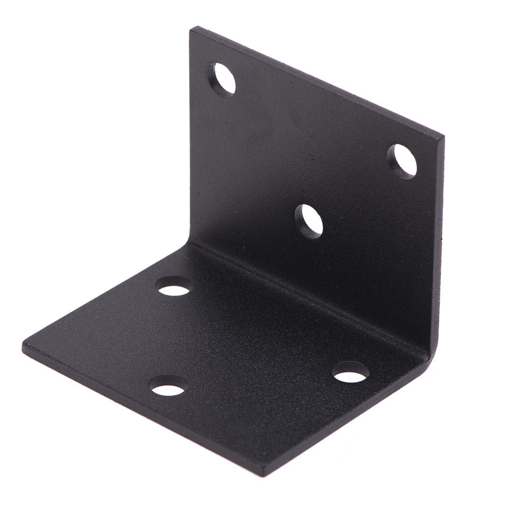 Black Steel Brackets 2 1/2'' x 2 1/2'' x 3'' x 3/16''
