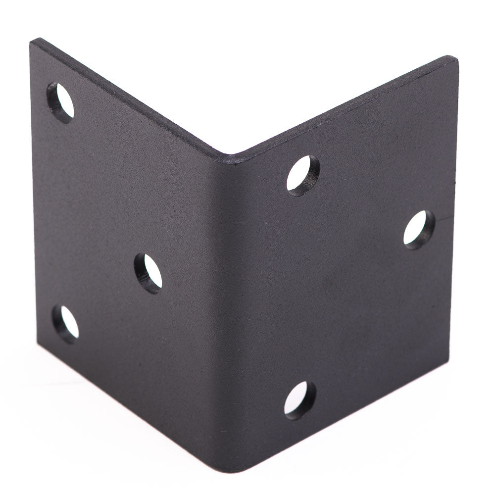 Black Steel Brackets 2 1/2'' x 2 1/2'' x 3'' x 3/16''