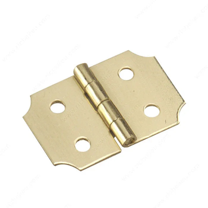 ORNAMENTAL BUTT HINGE 5/8 " X 1" PQT/2