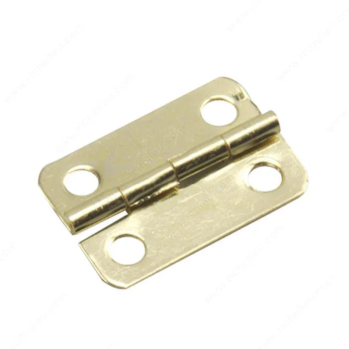 NARROW BUTT HINGE 7/8" X 9/16" PQT/2