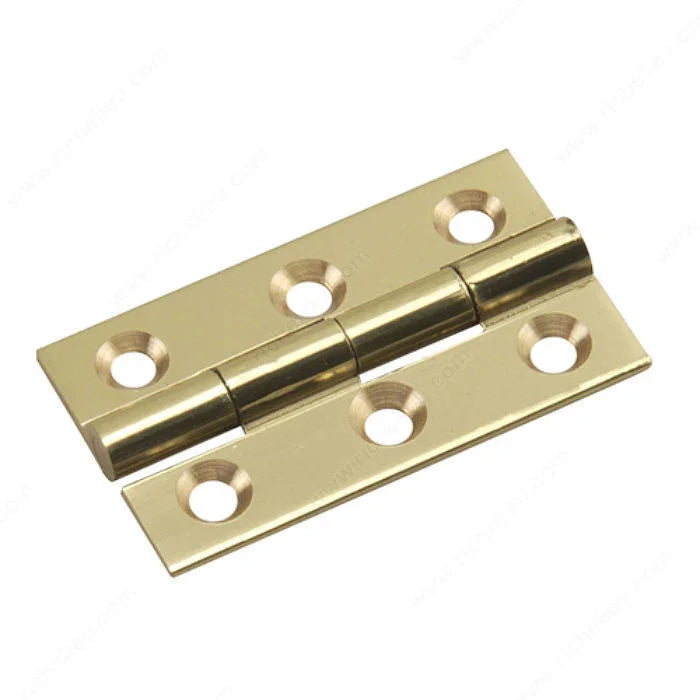 NARROW BUTT HINGE 1 1/2" X 7/8" PQT/2