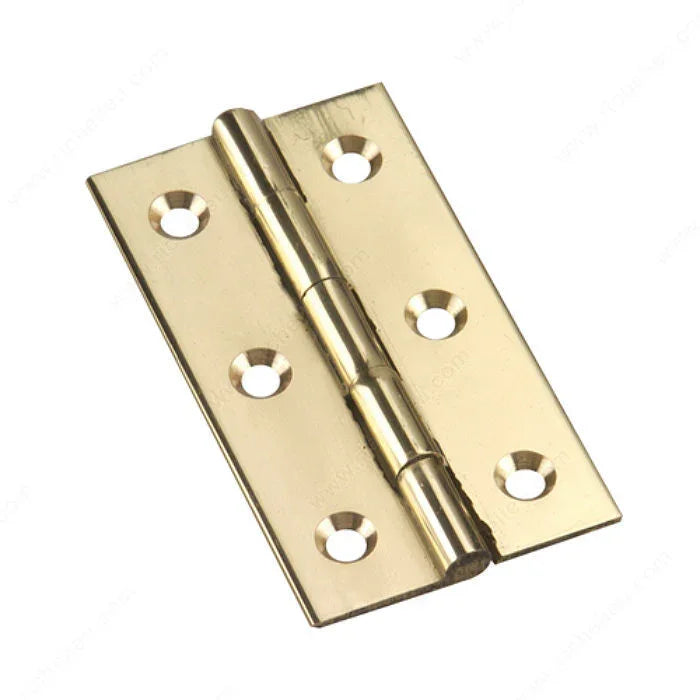 NARROW BUTT HINGE 2 1/2 " X 1 3/8" PQT/2