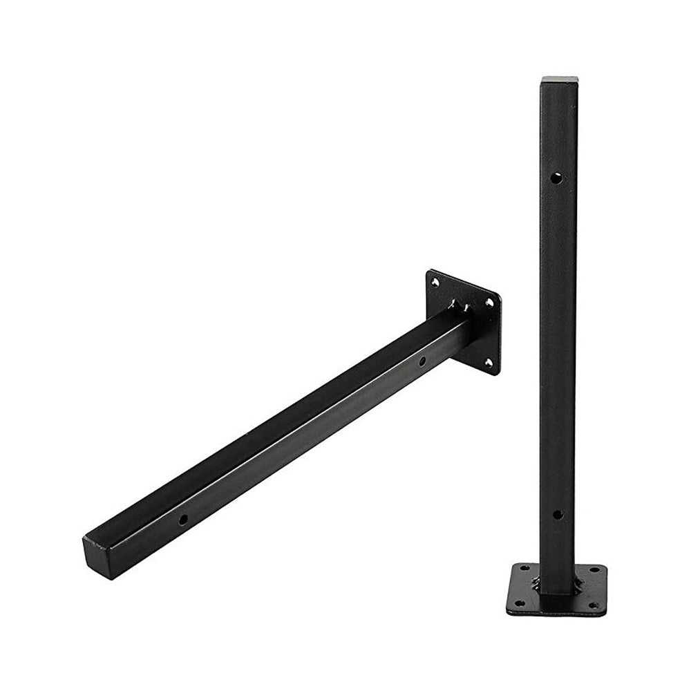 Square rod shelf support