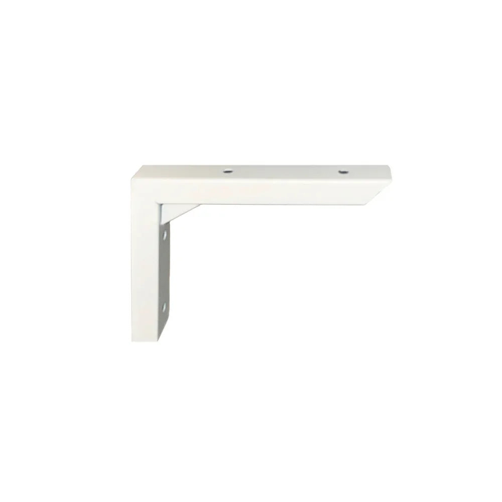 L shape shelving bracket 8,8’’ x 6,3’’ matte white - Lignum