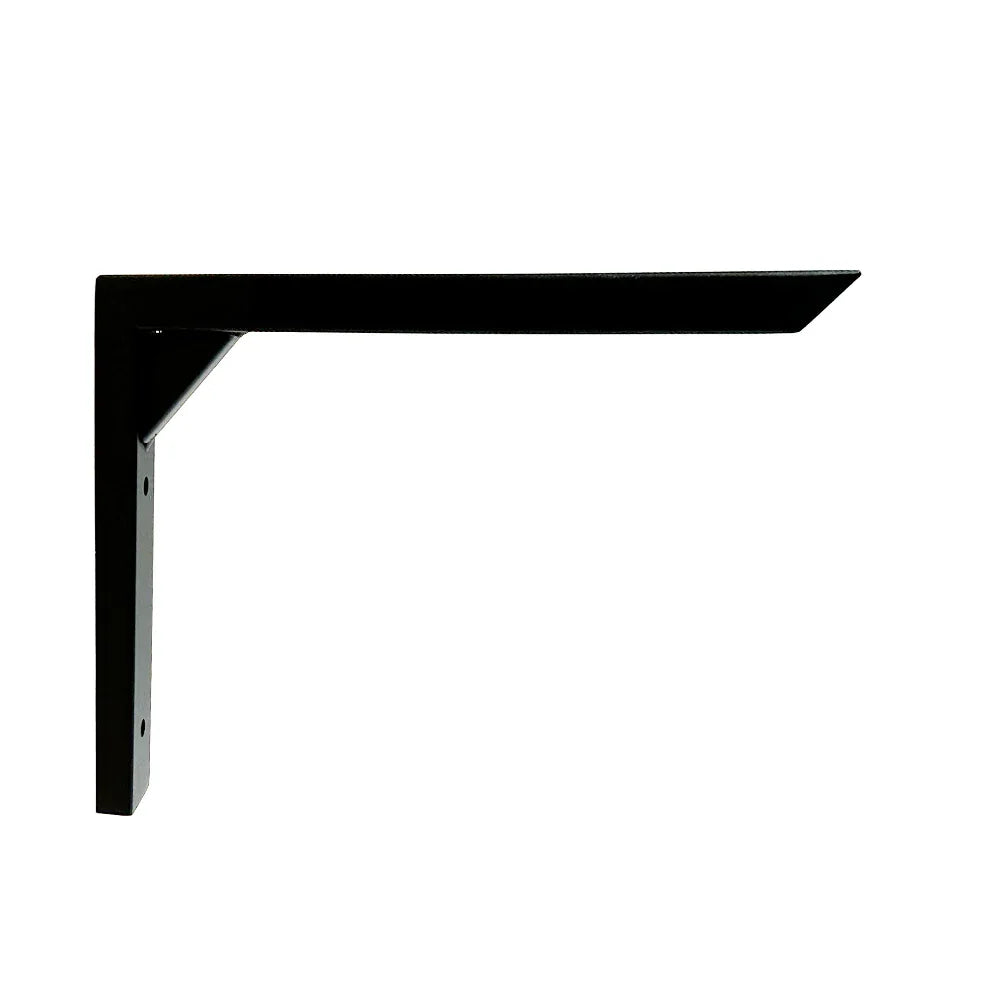 L shape shelving bracket black - Lignum