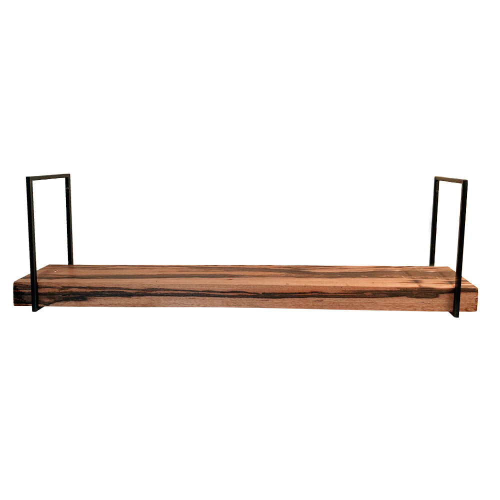 Edge shelf bracket 6 3/8’’ x 4’’ black - Lignum