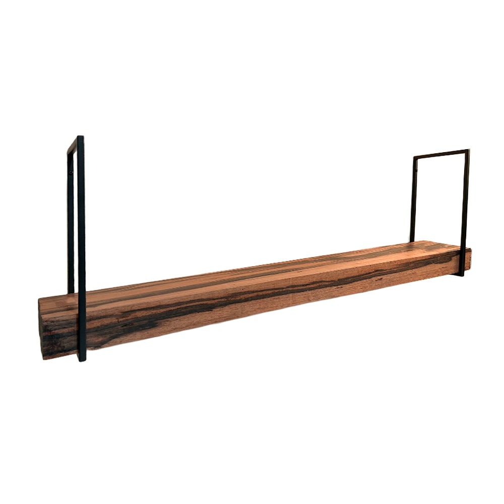 Edge shelf bracket 6 3/8’’ x 4’’ black - Lignum