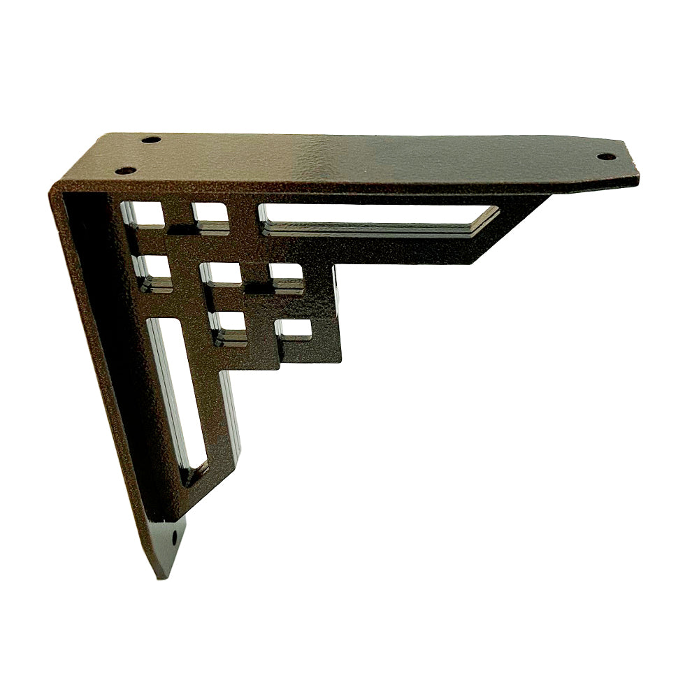 Art deco shelf support 8’’ x 8’’ sand bronze - Lignum