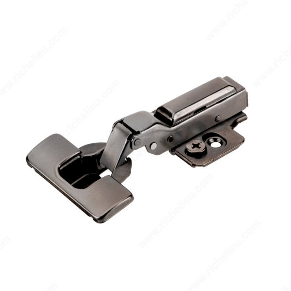 Ensemble de 2 charnières Euro 105° noir Gotham demi recouvrement - Richelieu