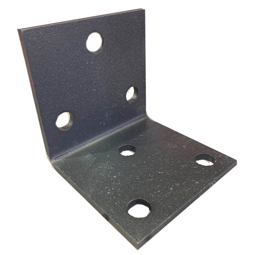 Black Steel Brackets3 1/2'' x 3 1/2'' x 1 1/2'' x 3/16''