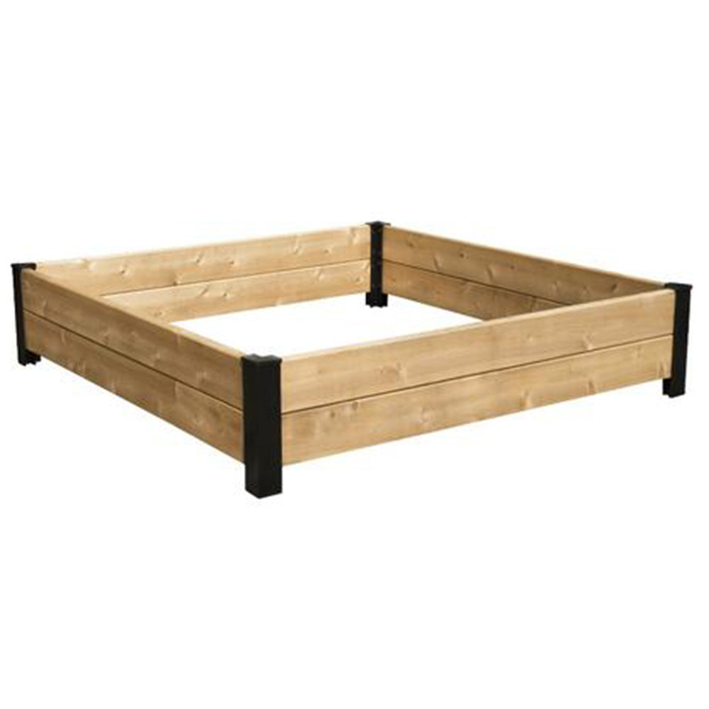 Ensemble de coins pour jardinière - 11" - Aluminium Noir