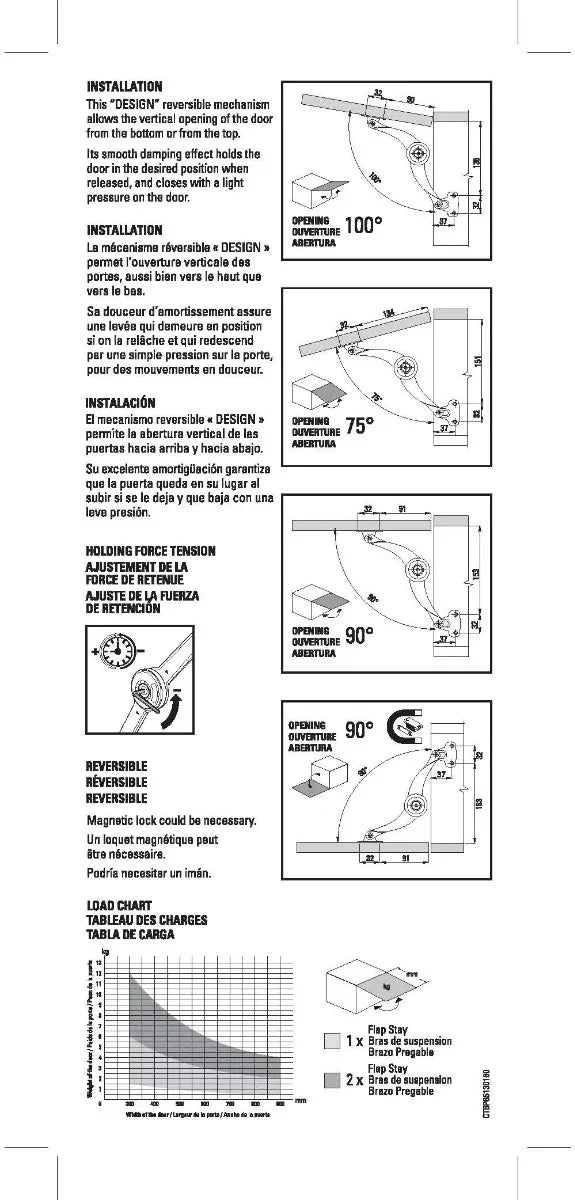 Bras escamotable design - Richelieu