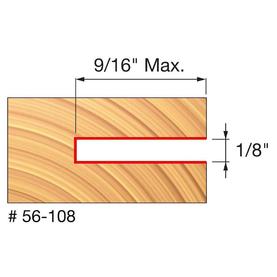 Couteau à rainurer 1/8" #56-108 - Freud