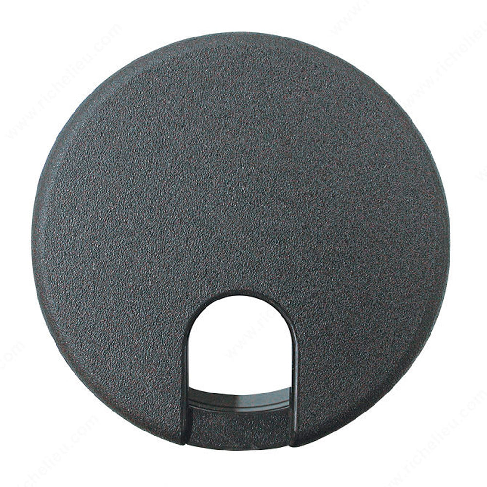 Round grommet 76mm black - Richelieu