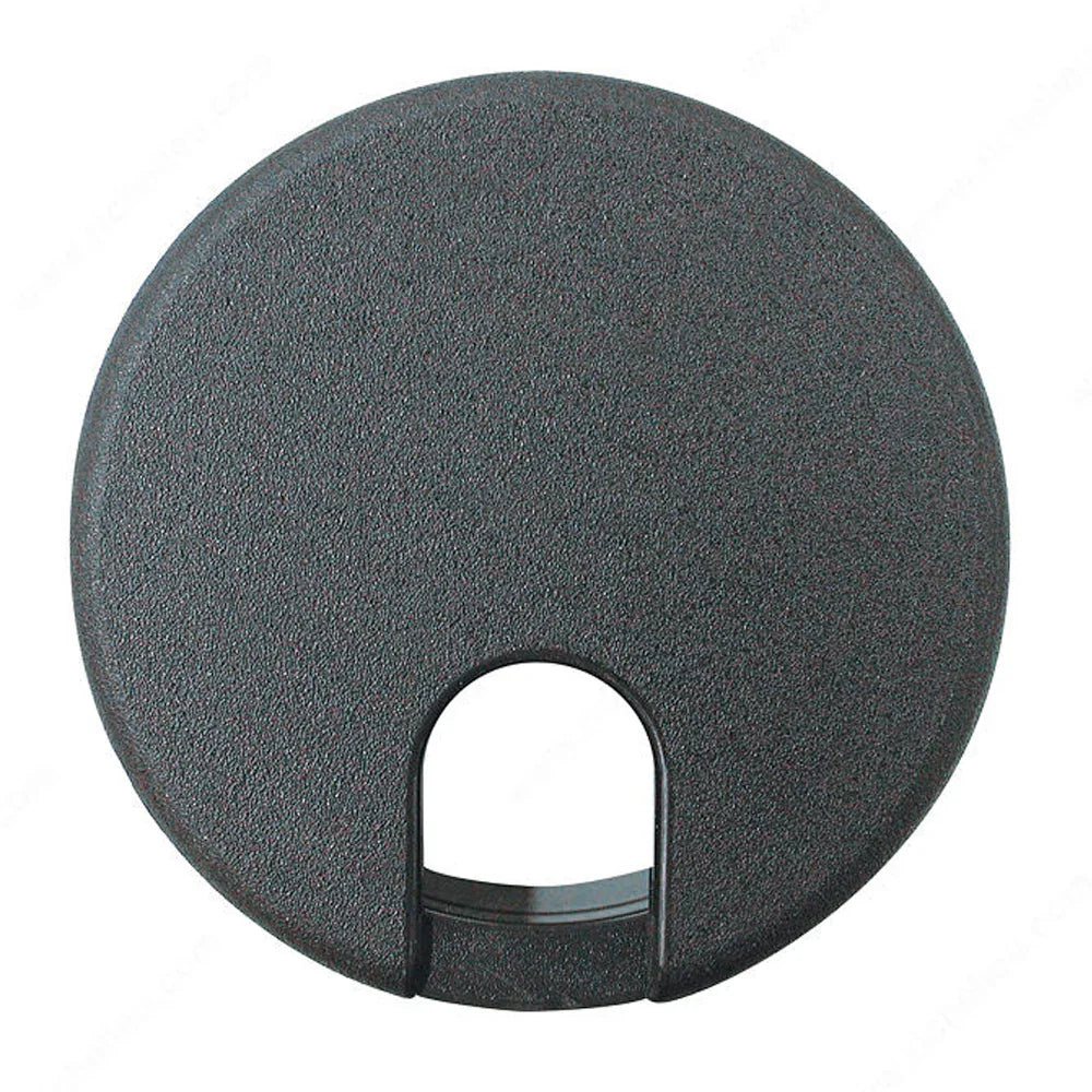 Passe-fils circulaire 76 mm noir - Richelieu