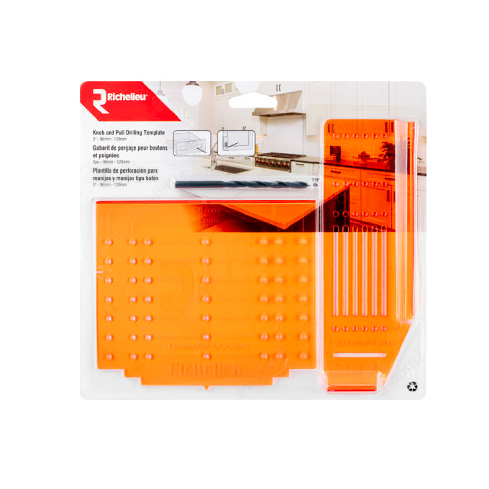 Knob and pull drilling template kit - Richelieu