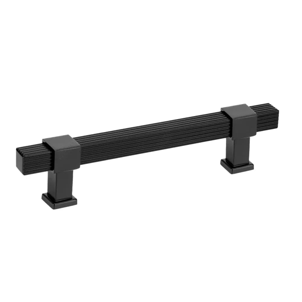 Modern pull #8747 matte black 128mm - Richelieu