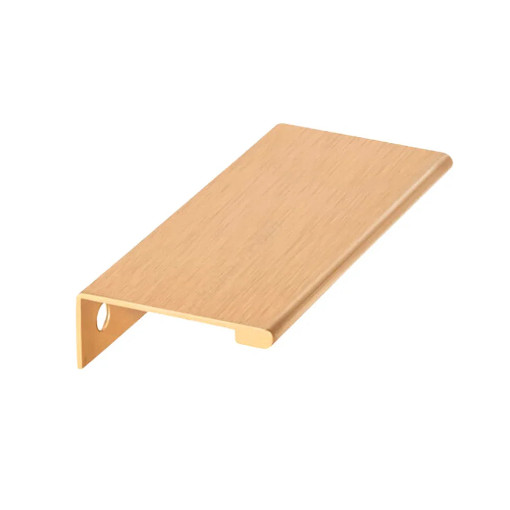 Modern edge pull #9898 satin gold - Richelieu