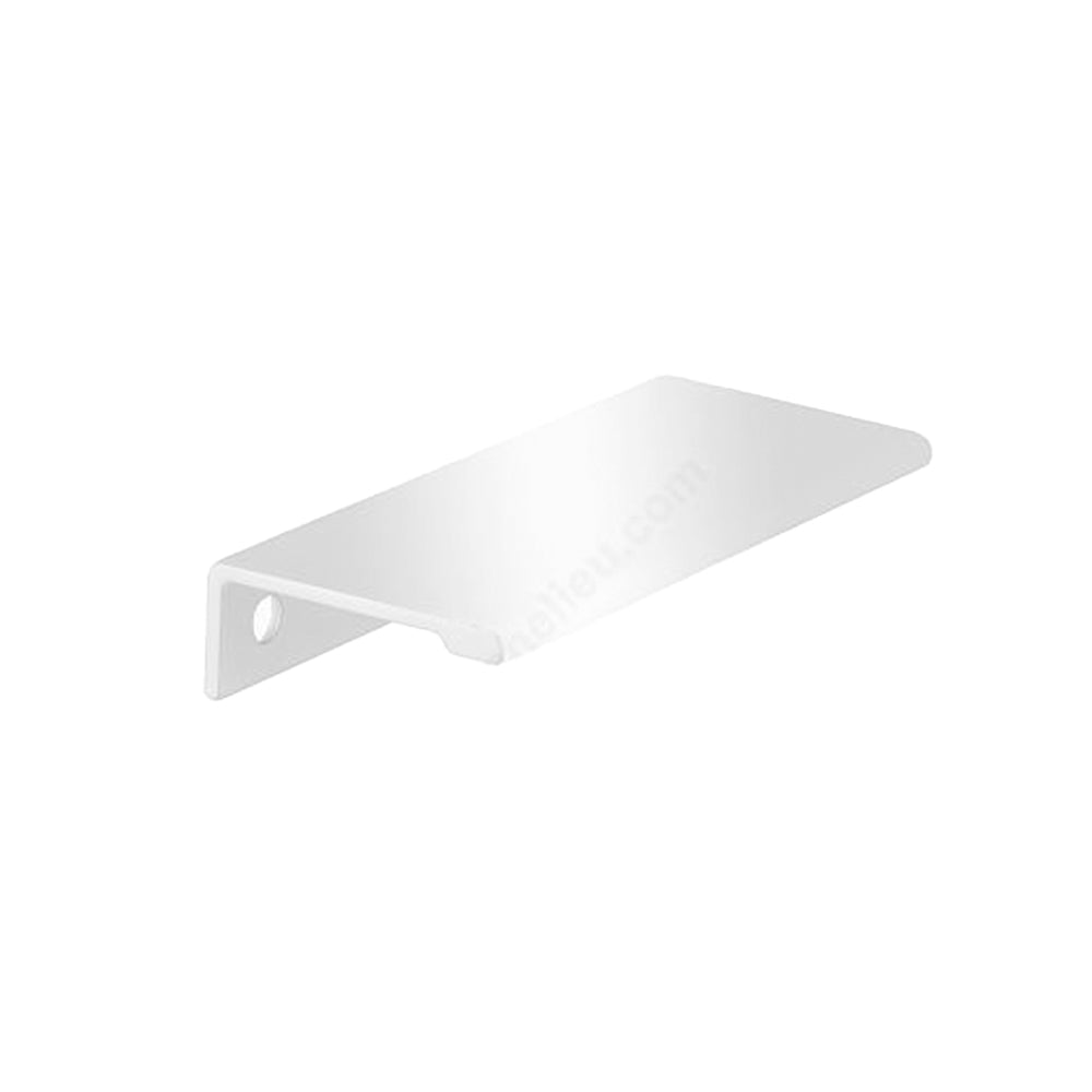 Modern edge pull #9898 white 80mm - Richelieu