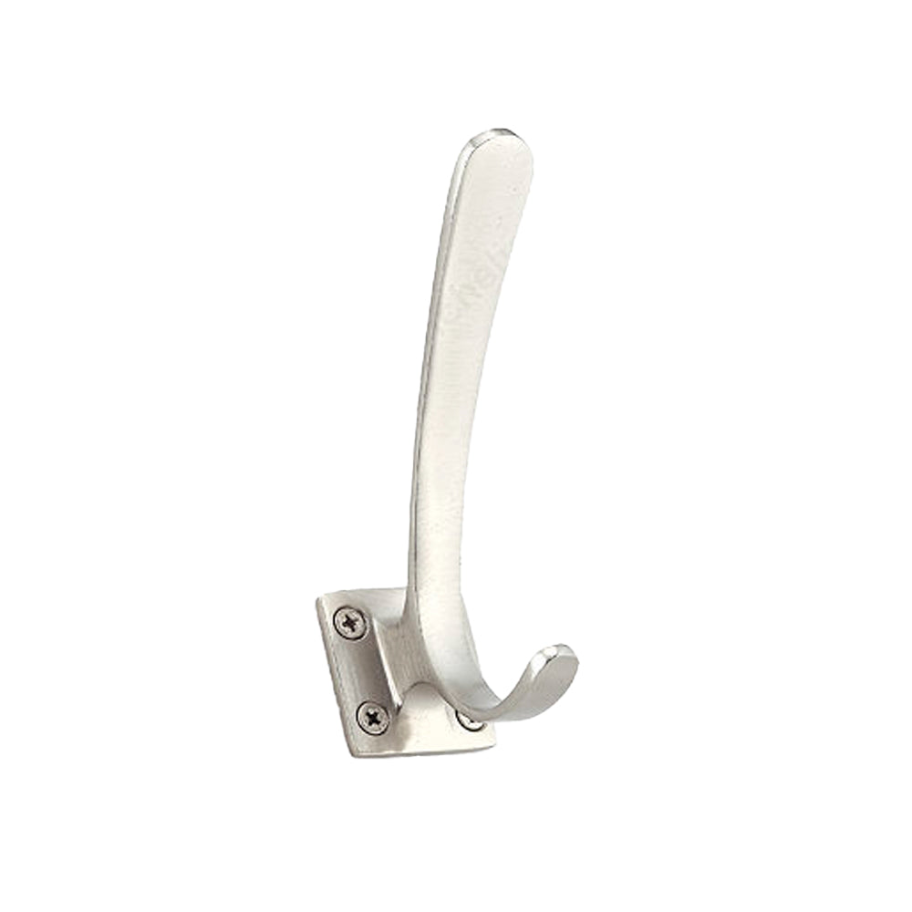 Modern metal hook brushed nickel #6216 - Richelieu