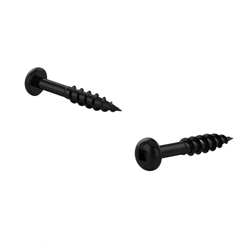 Vis noire tête cylindrique