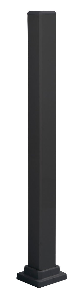 Poteau de descente en aluminium Noir - Kool-Ray