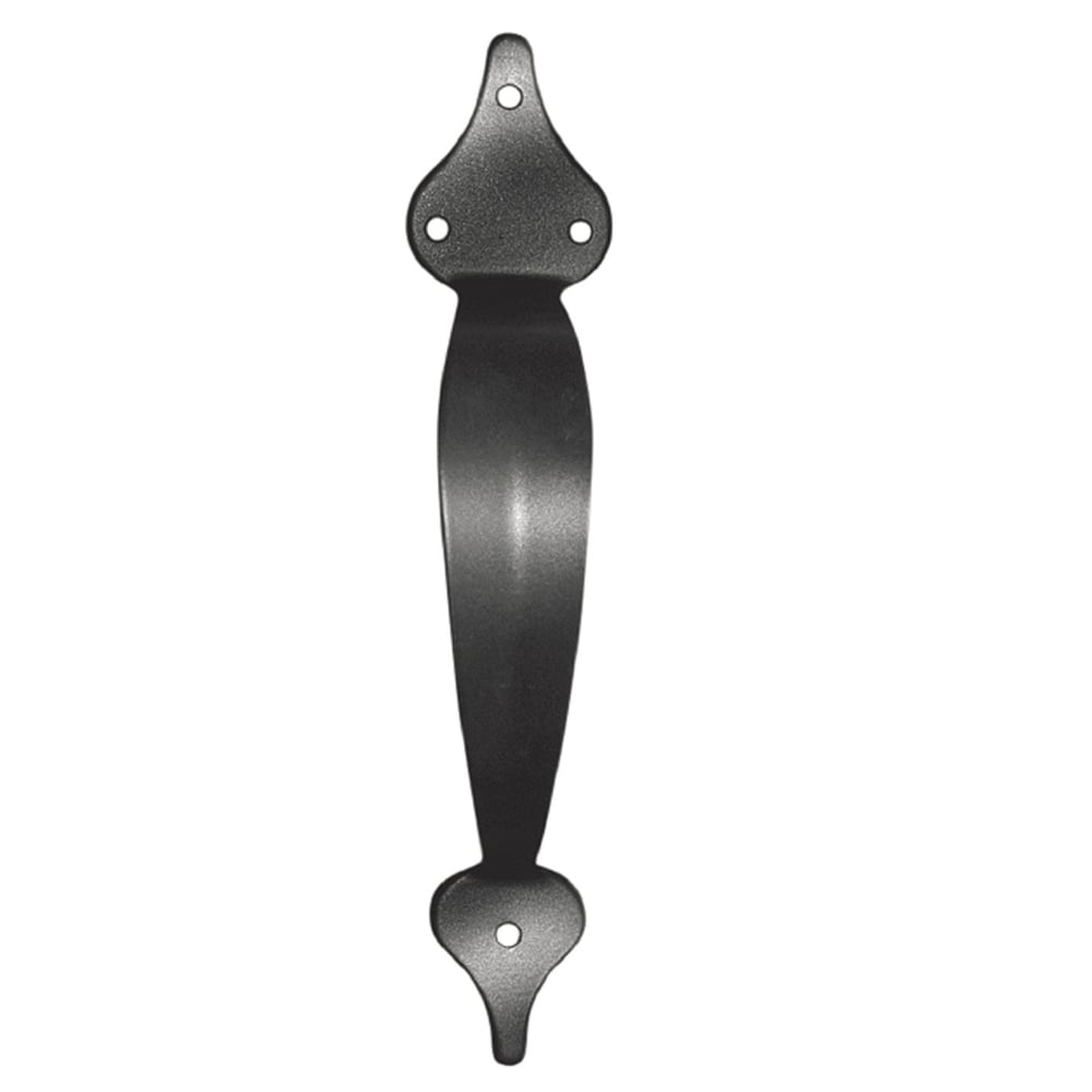 Gate pull handle black #ghw10/b