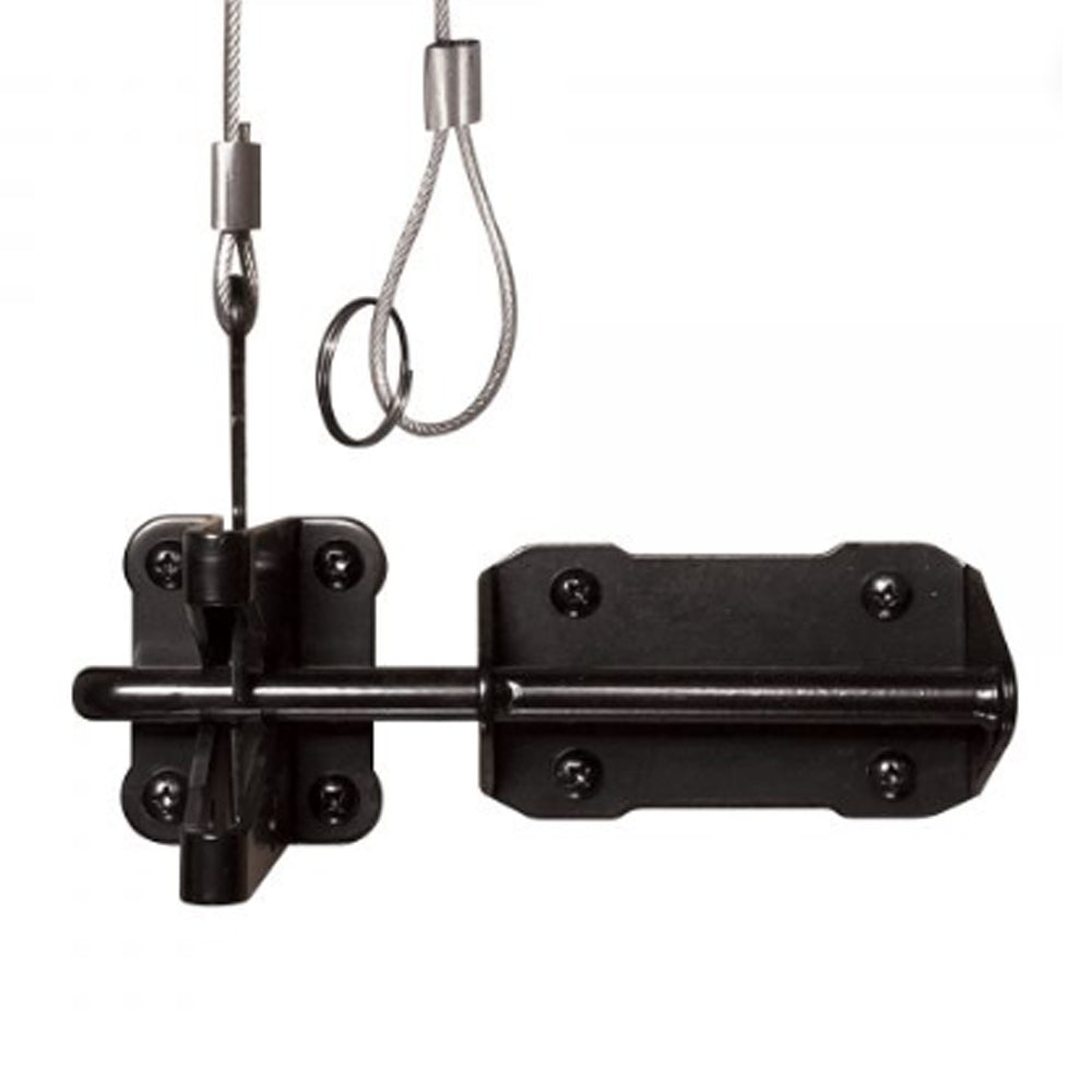 Loquet robuste pour portillon #glwhd, noir