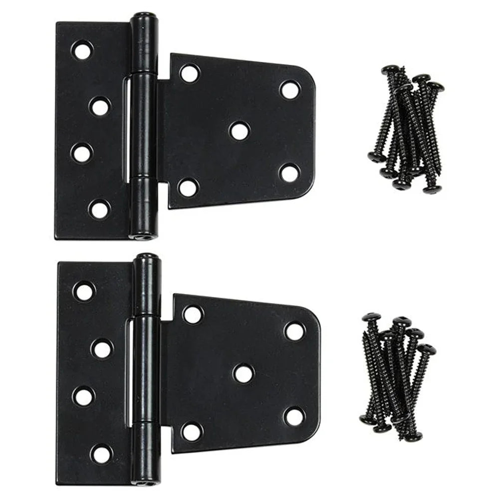 4’’ tee hinges black 2 pcs # th4blk