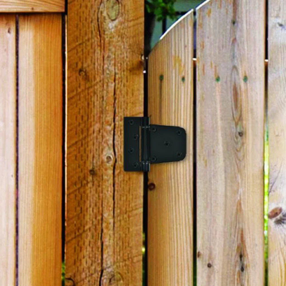 4’’ HD self closing gate hinge black 2/pkg