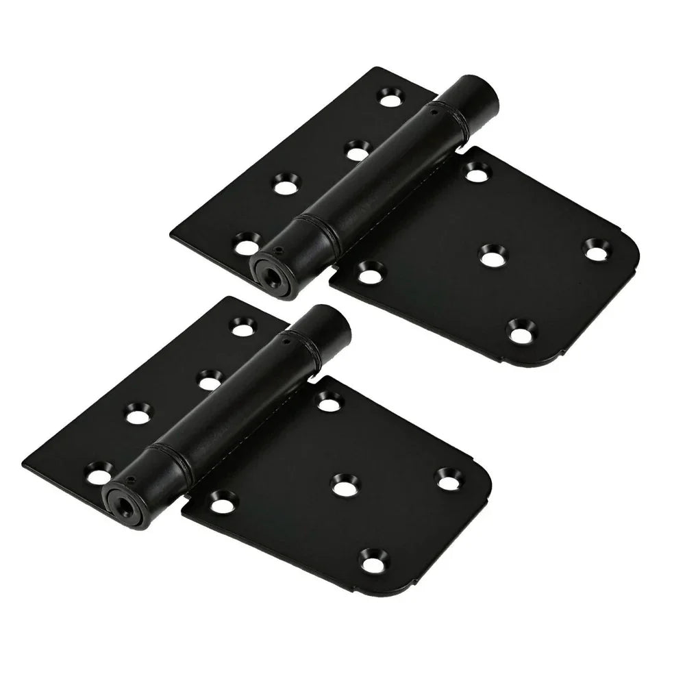 4’’ HD self closing gate hinge black 2/pkg
