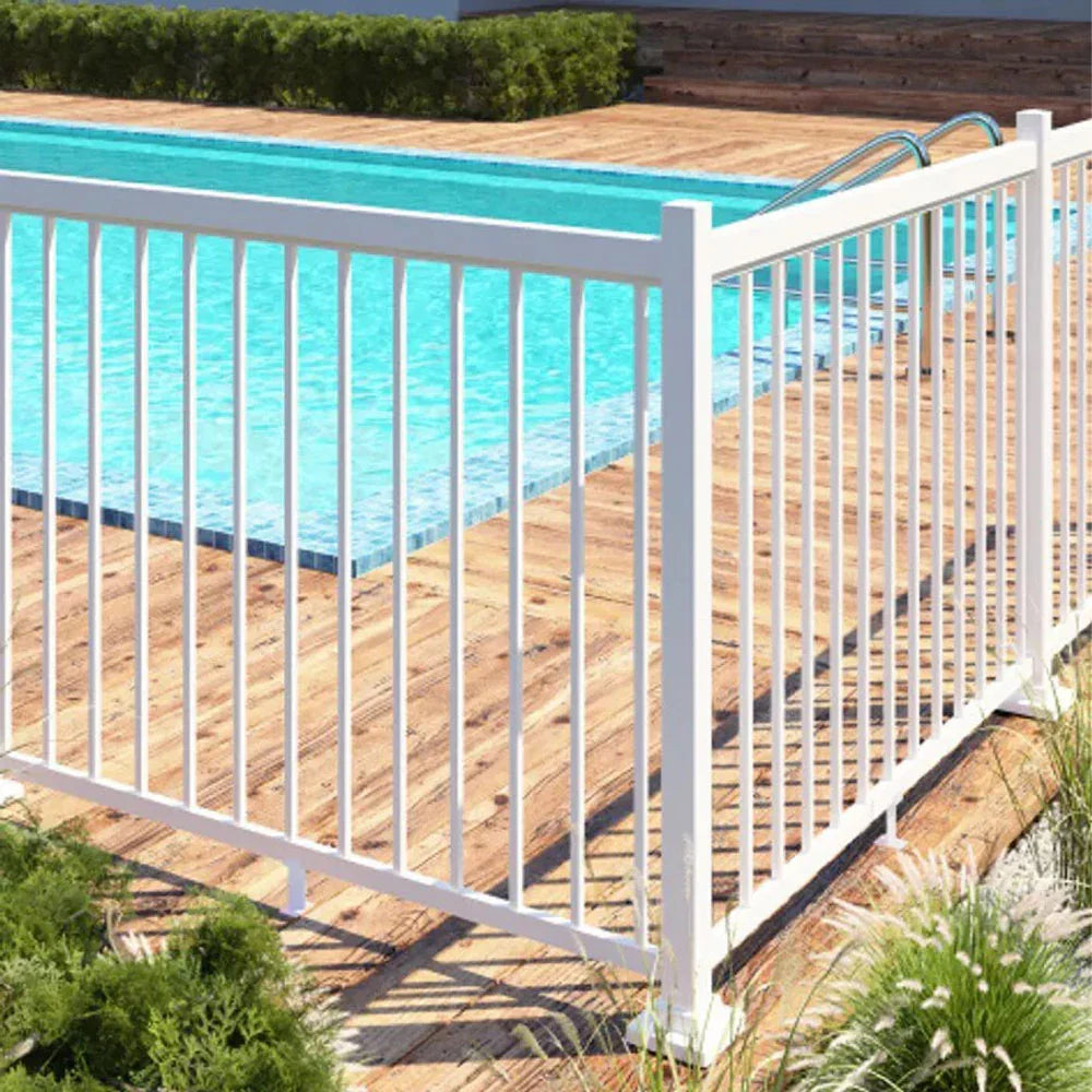 Entourage Aluminum Railing Pebble Black or Withe - Kool-Ray