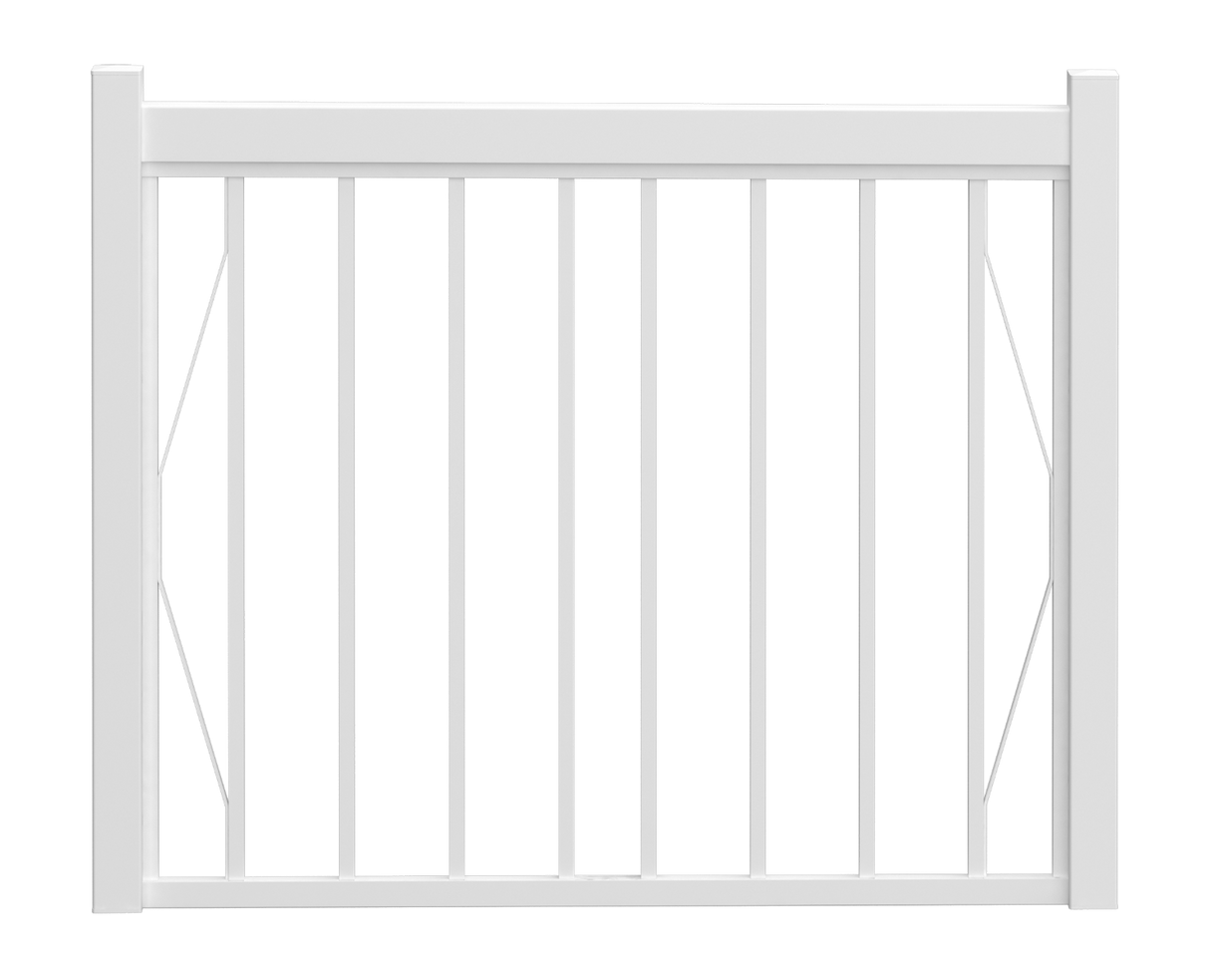 Railing gate set - White - Kool-Ray
