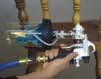 Ensemble de turbine et pistolet HVLP T-90Q Lemmer