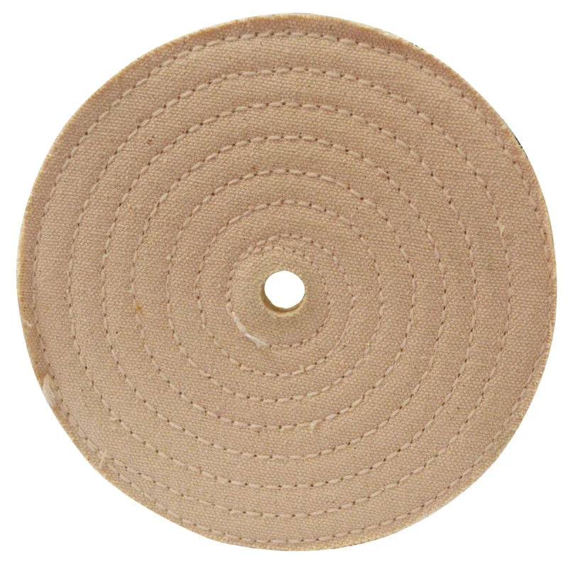 Cotton polishing wheel 1/2" x 6"