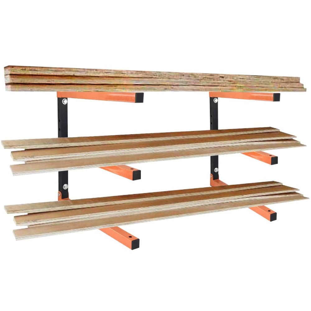 3 Level lumber storage rack