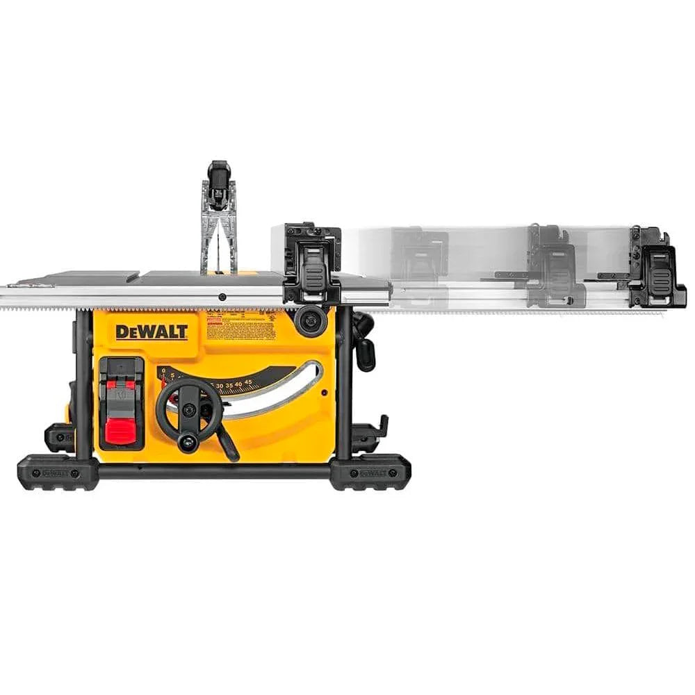 Dewalt DWE7475 8 1/4'' compact jobsite table saw with stand