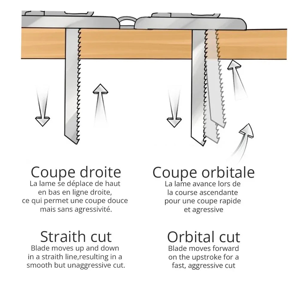 Variable speed orbital jig saw #8329 - King