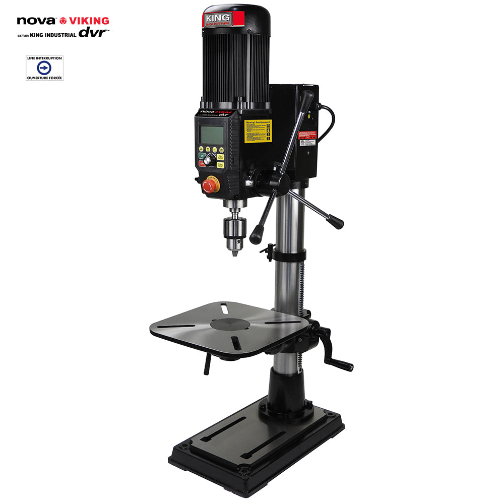 16’’ Nova DVR benchtop drill press #83702 - King