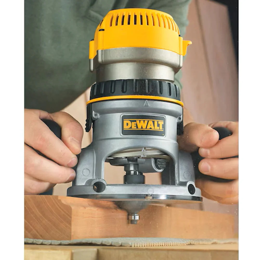 2 1/4hp fixed base router with soft start #DW618 - DeWalt