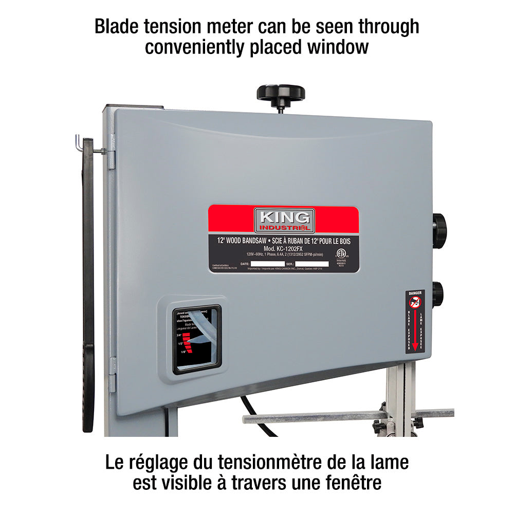 14’’ bandsaw #kc-1402fx - King