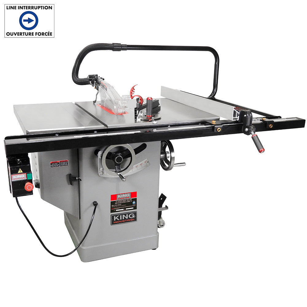 Extreme 10’’ Table Saw KC-27FTX-H30X - King