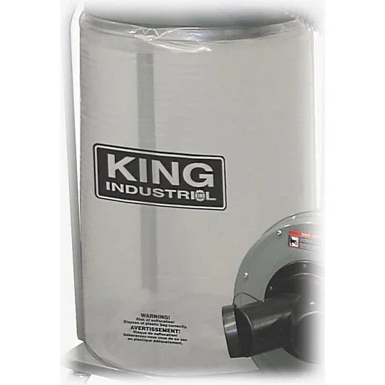 Ensemble de sac de poussière du bas en plastique transparent #kdcb-5 - King
