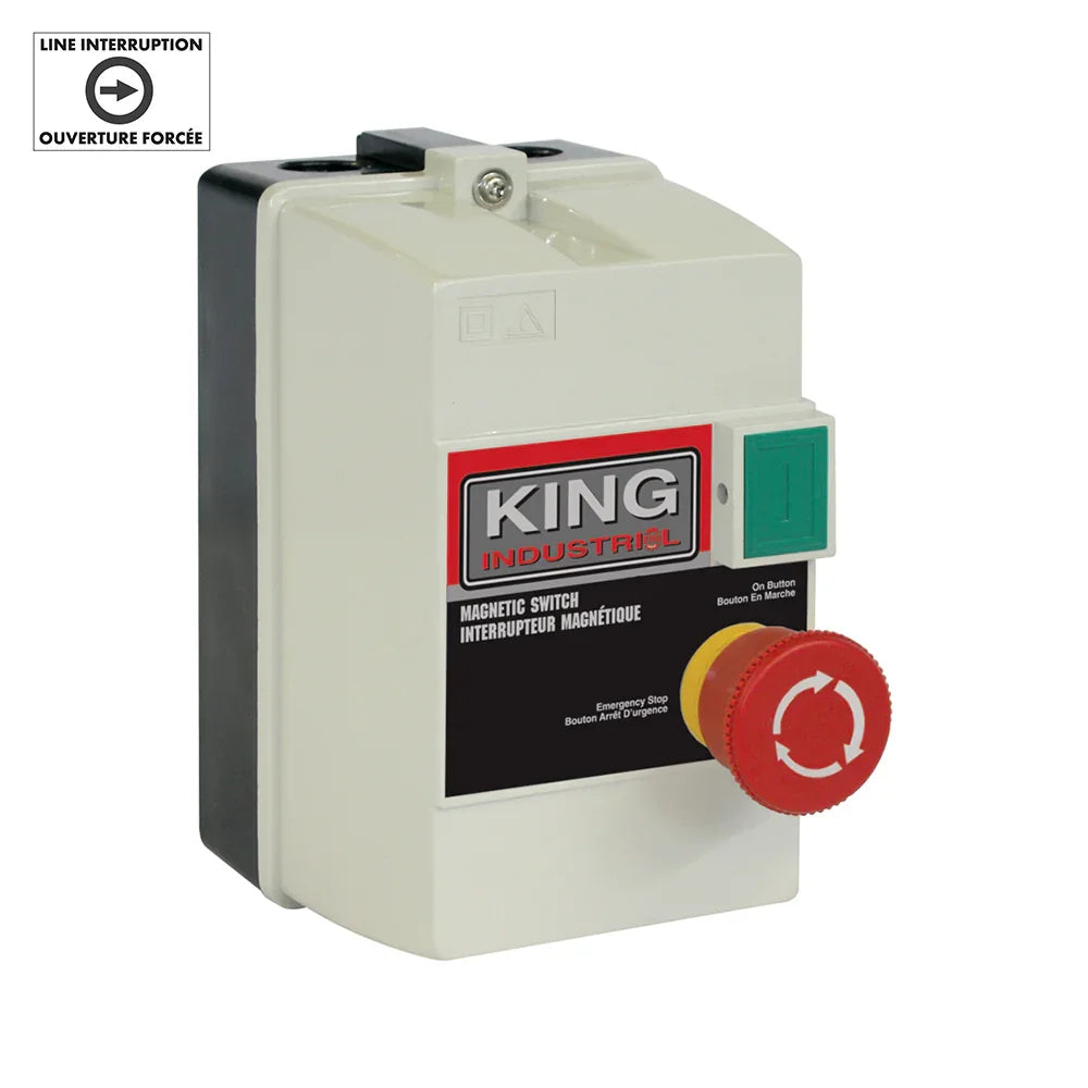 110V Magnetic Switch 14-17 Amps #Kmag-11014717 - King