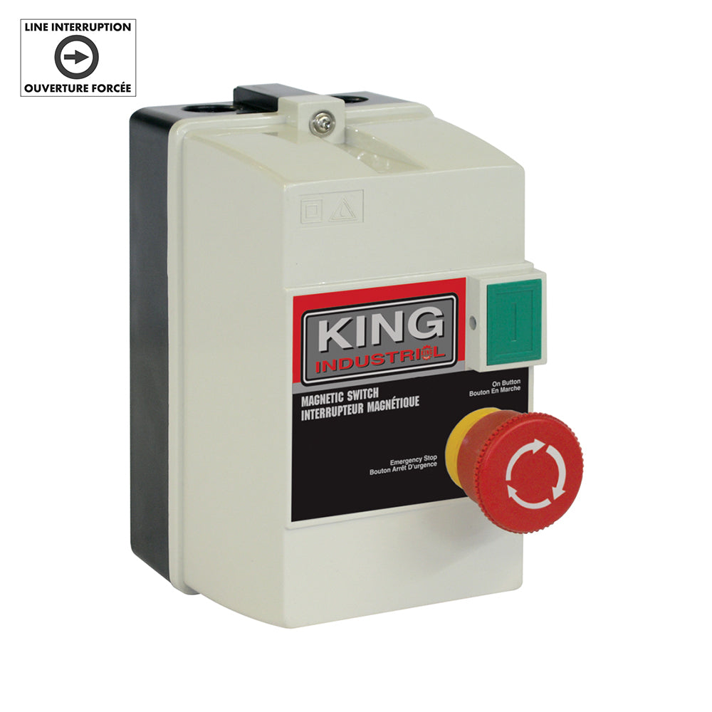 220v Magnetic Switch 14-17 Amps #Kmag-22014717 - King