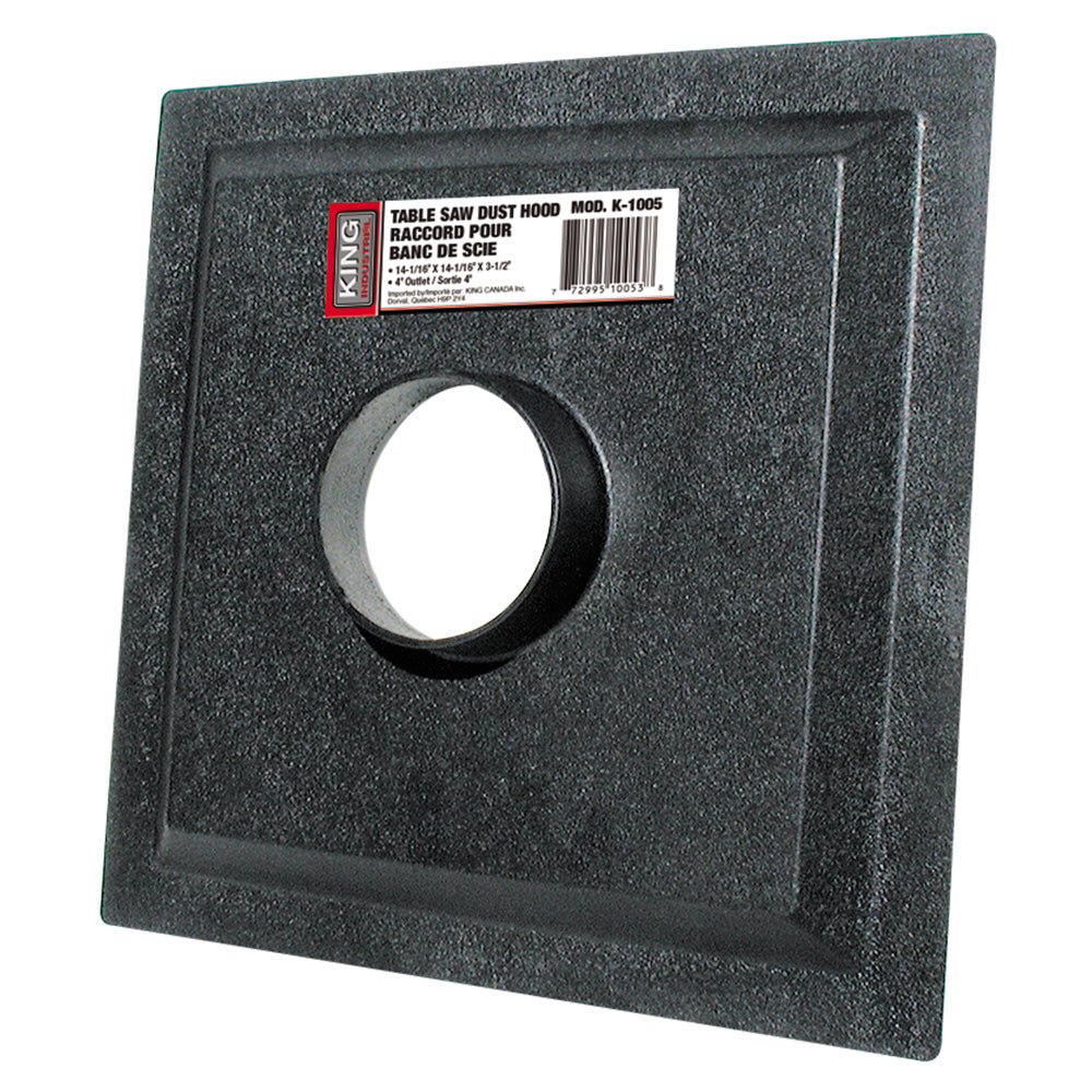 4’’ table saw hood k-1005 - King