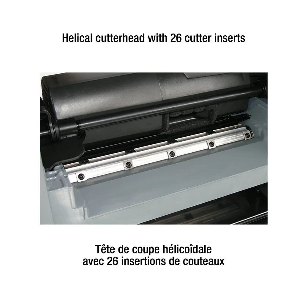 Planeur de 13’’ avec tête de coupe hélicoidale #KC-13hpc - King